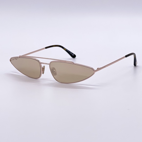 NEW TOM FORD TF979 28G UNISEX GOLD METAL SUNGLASSES - Picture 8 of 12